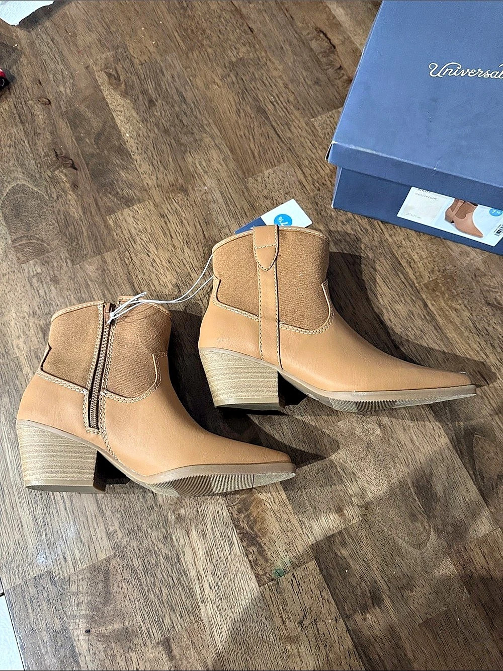 Universal Thread Kay Western Boots Brown US 7.5 NWT